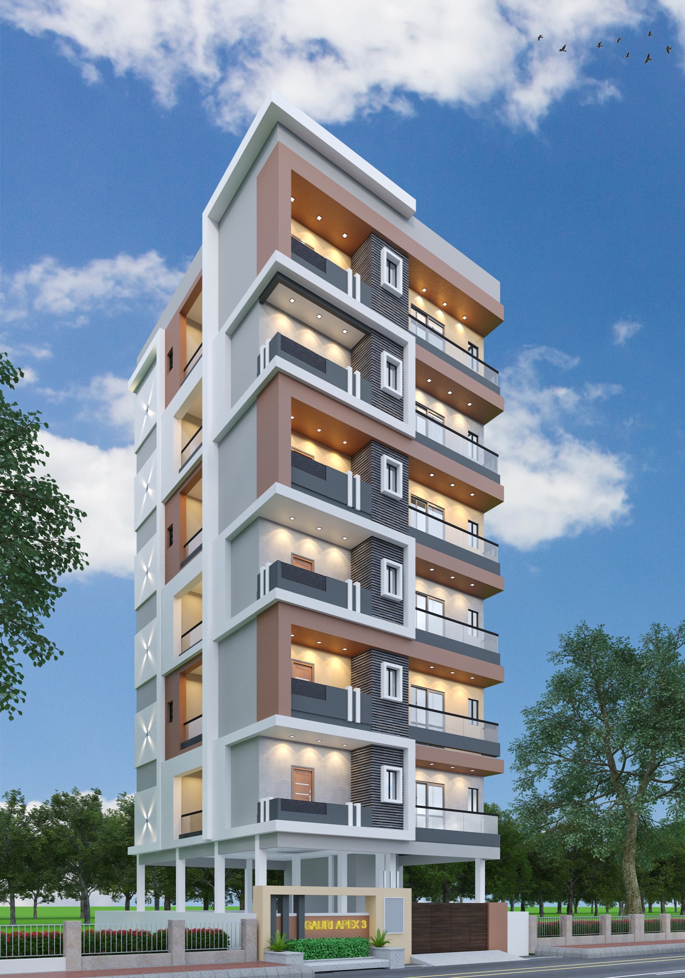 Modern Interior View